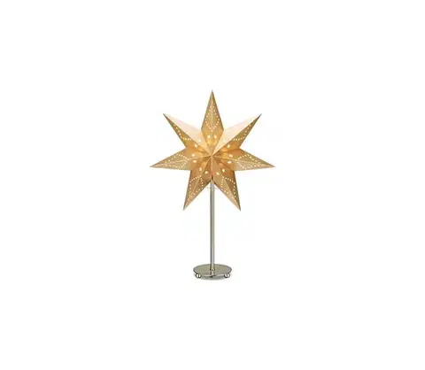 Vianočné dekorácie Markslöjd 705545 - Vianočná dekorácia SATURNUS 1xE14/25W/230V 35 cm zlatá 705545