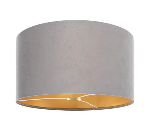 Predlžovacie káble  Tienidlo univerzálne STANDART E27 pr. 45 cm šedá/zlatá D-010-014-45/25-SH