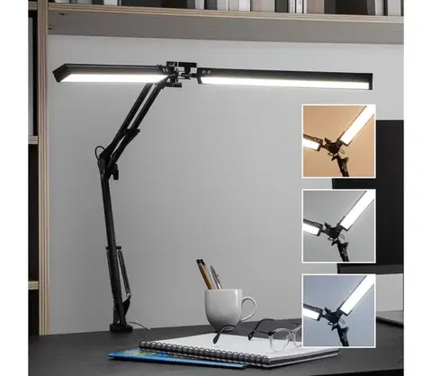Lampy BRILAGI - LED Stmievateľná stolná lampa VARIO LED/15W/230V 3000-6000K čierna 004077