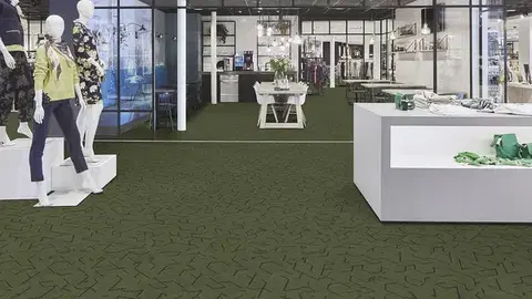 Triad FORBO Flotex Planks Triad Green 131003