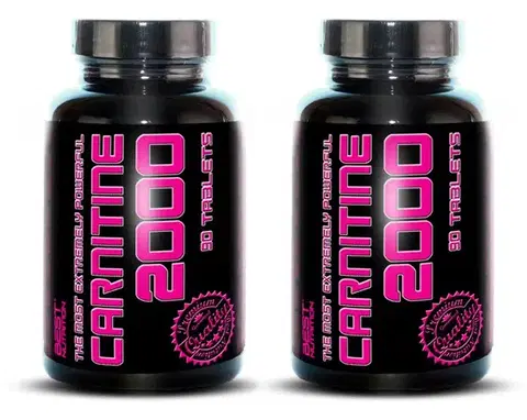 L-Karnitíny 1+1 Zadarmo: Carnitine 2000 od Best Nutrition 90 tbl. + 90 tbl. 