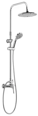 Sprchy a sprchové panely AQUALINE - KASIOPEA sprchový stĺp, chróm 1107-48