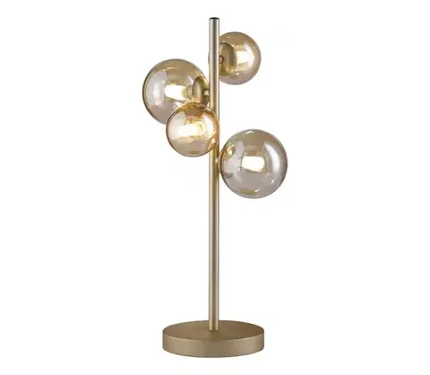 Lampy Wofi 8014.04.14.9000 - LED Stolná lampa 4xG9/3W/230V zlatá 8014.04.14.9000