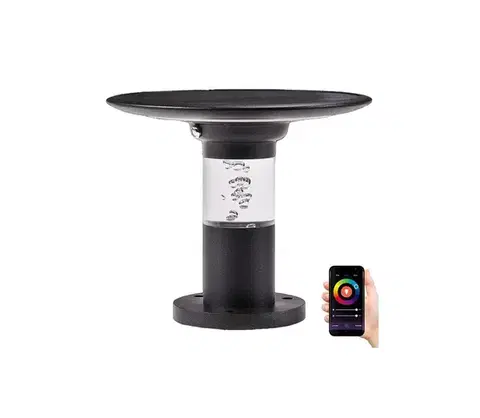 Záhradné lampy  NEO 07908L - LED RGB+CW/W stmievateľná solárna lampa LED/2W/5V IP54 Tuya 07908L