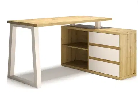 Kancelárske, písacie a PC stoly ArtAdrk Písací stolík IWO ll | artisan / cashemere