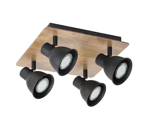 Svietidlá Rabalux 5905 - Bodové svietidlo MAC 4xGU10/35W/230V