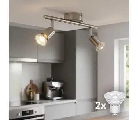 Svietidlá Philips Massive 50302/17/E7 - LED bodové svietidlo LIMBALI 2xGU10/50W/230V 50302/17/E7