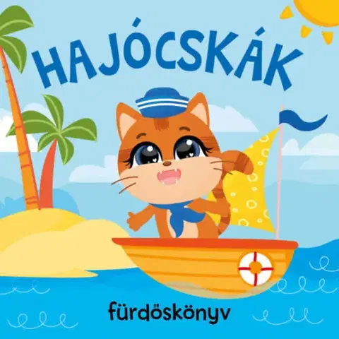 Knižky do vane Hajócskák - Fürdőskönyv