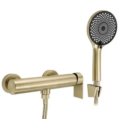 Kúpeľňové batérie REA - Sprchová batéria Hunter Brushed Gold REA-B6693