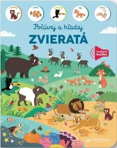 Zvukové knihy Počúvaj a hľadaj: Zvieratá