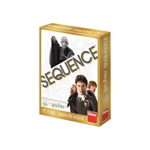 Rodinné hry Hra Harry Potter: Sequence (Piškvorky) Dino