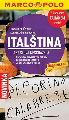 Jazykové učebnice - ostatné Jazykový průvodce a konverzace - italština MD