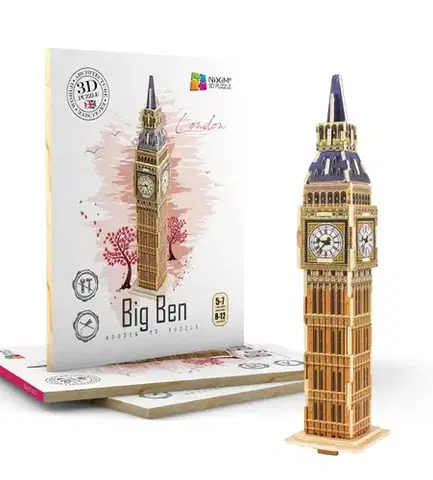 3D puzzle 3D Creative Drevené 3D puzzle Big Ben