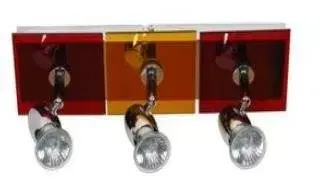 Stropná svetla Stropné svietidlo Futura strip 3X50W GU10