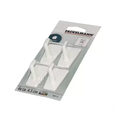 Vešiaky a háčiky na stenu Háčiky samolepiace 4,5cm 61472