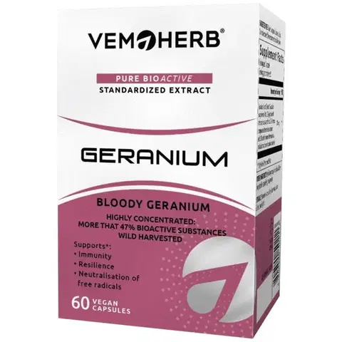 Ostatné špeciálne doplnky výživy Vemoherb Geranium