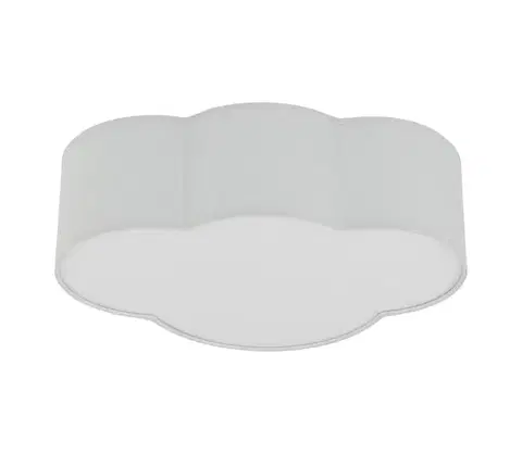 Svietidlá BRILAGI - Detské stropné svietidlo NIMBUS MINI 2xE27/15W/230V 31x43 cm sivé 11228