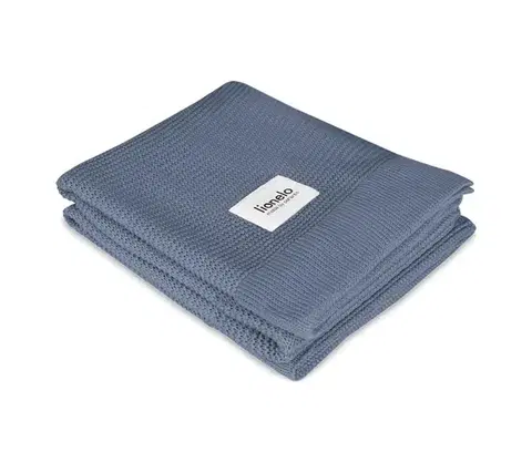 Deky Lionelo - Bambusová deka BAMBOO BLANKET 75x100 cm modrá 5903771702638