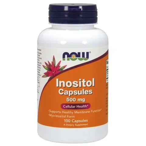 Vitamíny B NOW Foods Inositol 500 mg