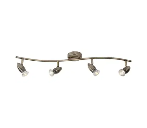 Svietidlá Lucide 13955/20/03 - LED bodové svietidlo CARO-LED 4xGU10/5W/230V bronz 13955/20/03