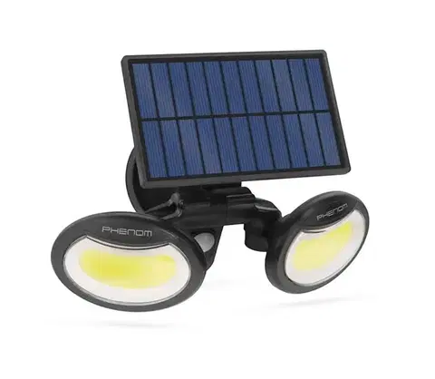 Záhradné lampy  LED Solárny reflektor so senzorom 2xLED/4W/5V IP65 55283