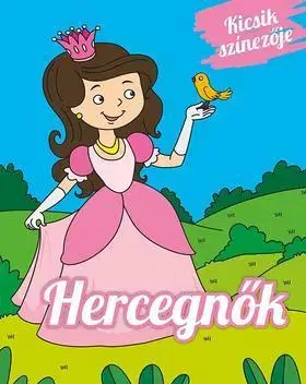 Pre deti a mládež - ostatné Kicsik színezője - Hercegnők