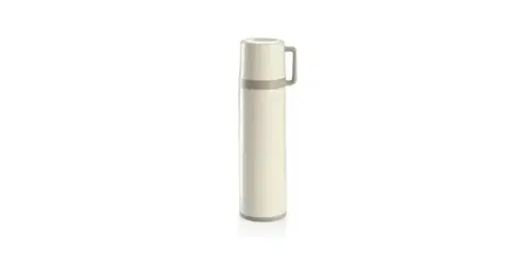 Termosky a termohrnčeky Kinekus Termoska s hrnčekom CONSTANT CREAM 0,5L nerez