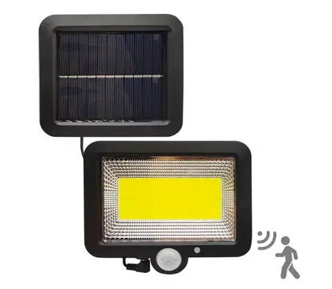 Záhradné lampy  LED Solárny reflektor so senzorom DUO LED/1W/3,7V 1200 mAh IP44 323071