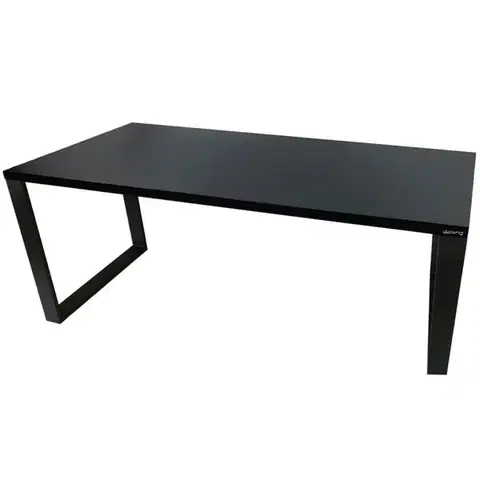 Kancelárske stoly Písací Stôl Low Loft Čierna 120x60x1,8 Model 0