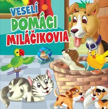 Leporelá, krabičky, puzzle knihy Veselí domáci miláčikovia