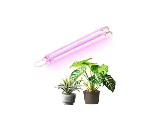 Svietidlá  LED podsvietené svietidlo GROWLY 2xLED/8,5W/230V pre rastliny, biele 004021