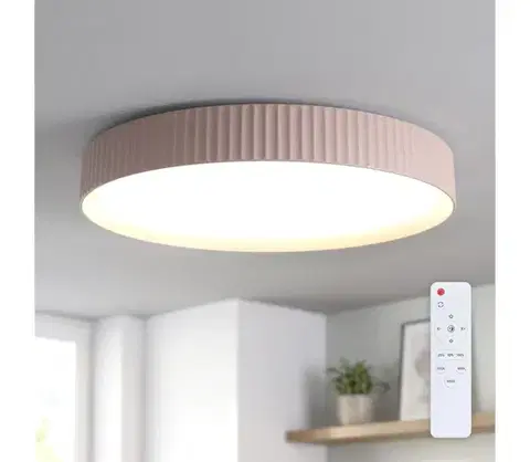 Svietidlá BRILAGI - LED stmievateľné stropné svietidlo LUCIA LED/60W/230V pr. 59 cm hnedá+DO WO800-OEM42-60
