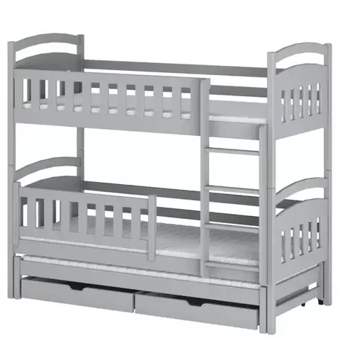 Poschodové postele Posteľ Blanka 90x200 grey