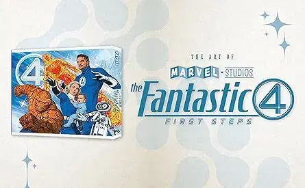 Umenie - ostatné Marvel Studios' The Fantastic Four: First Steps - The Art Of The Movie Deluxe Edition Slipcase - Jess Harrold