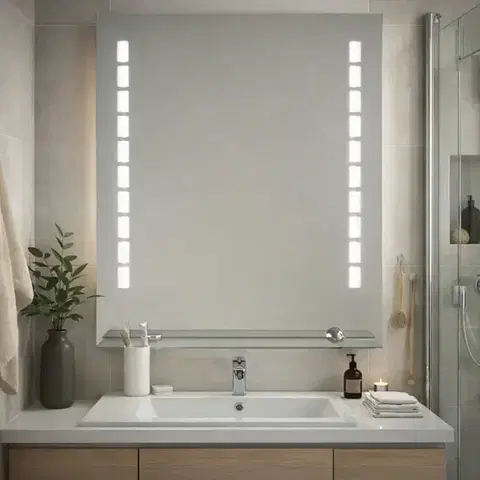 Zrkadlá s osvetlením Zrkadlo LED 12 60X70