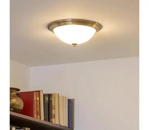 Svietidlá BRILAGI - Stropné svietidlo CLASSIC 3xE27/60W/230V bronzová BG71323
