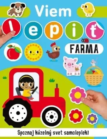 Nalepovačky, vystrihovačky, skladačky Viem lepiť: Farma