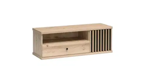 TV stolíky CAROLYN C7 televízny stolík, dub artisan