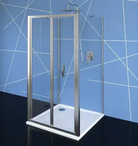 Sprchovacie kúty POLYSAN - EASY sprchový kout tri steny 1000x700, skladacie dvere, L/P varianta, číre sklo EL1910EL3115EL3115