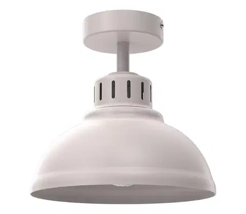 Svietidlá  Stropné svietidlo SVEN 1xE27/15W/230V pr. 21 cm krémové 8872A