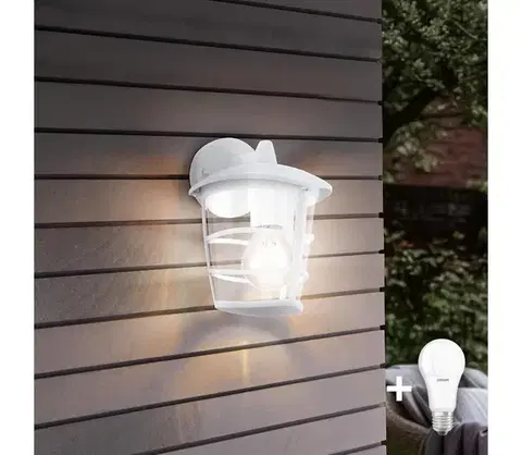 Záhradné lampy Eglo 93095 - LED Vonkajšie nástenné svietidlo ALORIA 1xE27/8,5W/230V IP44 93095