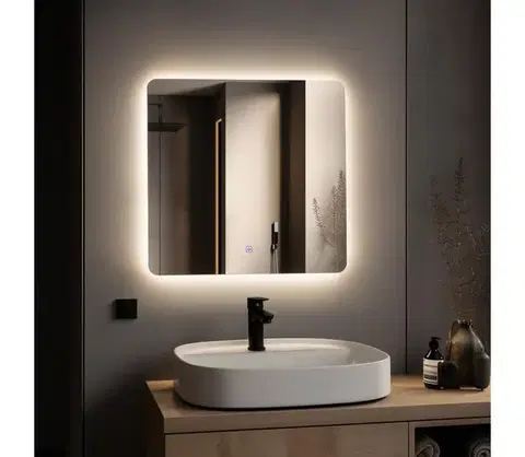 Svietidlá BRILAGI - LED kúpeľňové zrkadlo COMO LED/24W/230V 60x60 cm IP44 CRI 90 stmievateľné + CCT FG-MIR-0007-6060