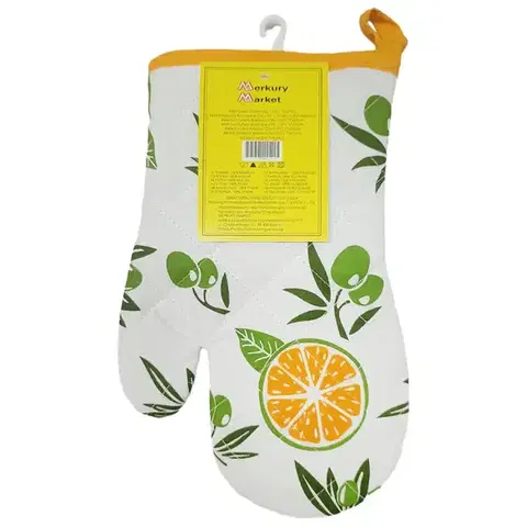 Bytový textil Kuchynská rukavica OTC-11911 17x27 cm pomaranč