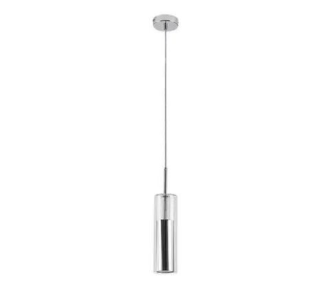 Svietidlá Rabalux 72046 - Luster na lanku KALEVI 1xGU10/50W/230V číra/chróm 72046