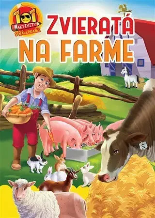 Nalepovačky, vystrihovačky, skladačky 101 Zvieratá na farme