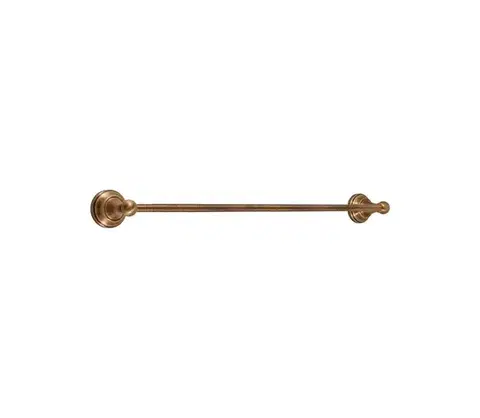 Svietidlá RAV Slezák MKA0701/65SM - Nástenný vešiak MORAVA RETRO 65 cm stará mosadz MKA0701/65SM
