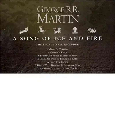 Cudzojazyčná literatúra A Song of Ice and Fire Set Box of 7 Books - George R. R. Martin