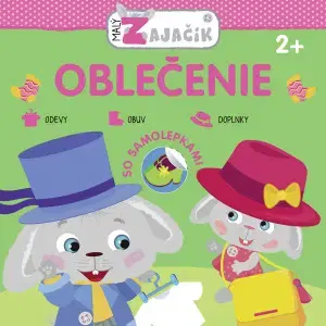 Nalepovačky, vystrihovačky, skladačky Malý zajačik Oblečenie