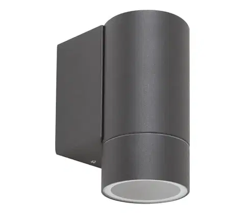 Záhradné lampy Rabalux 8118 - Vonkajšie nástenné svietidlo PHOENIX 1xGU10/10W/230V IP54 šedá  8118