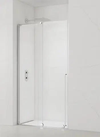 Sprchovacie kúty Sprchové dvere 110 cm SAT Walk-In Xmotion SATBWIXMN110NIKA SATBWIXMN110NIKA
